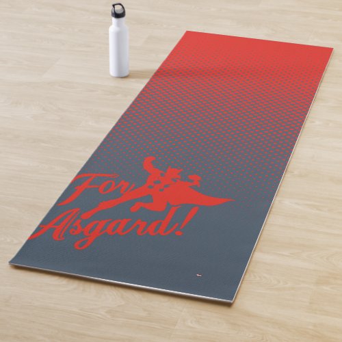 Avengers Classics  Thor For Asgard Silhouette Yoga Mat