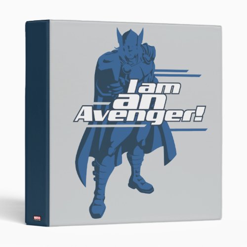 Avengers Classics  Thor I Am Graphic 3 Ring Binder