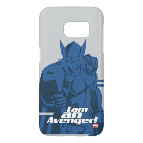 Avengers Classics  Thor I Am Graphic Samsung Galaxy S7 Case