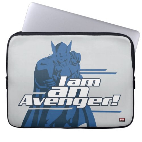 Avengers Classics  Thor I Am Graphic Laptop Sleeve