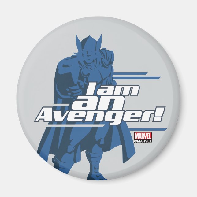 Avengers Classics | Thor "I Am" Graphic Magnet (Front)