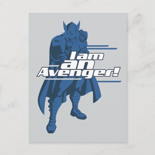 Avengers Classics  Thor I Am Graphic Postcard