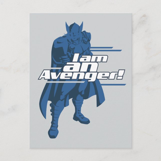Avengers Classics | Thor "I Am" Graphic Postcard (Front)