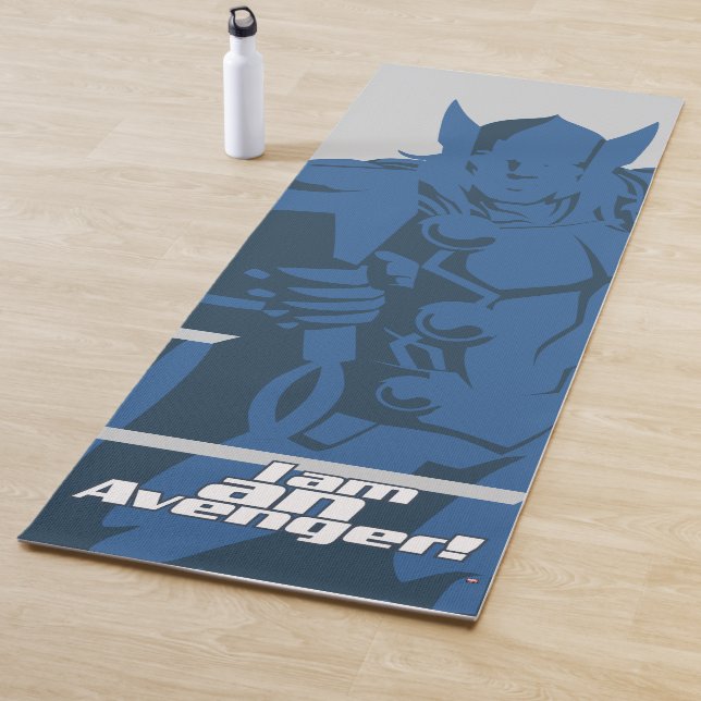 Avengers Classics | Thor "I Am" Graphic Yoga Mat (In Situ)