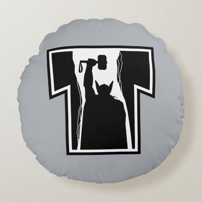 Avengers Classics | Thor Icon Round Pillow (Front)