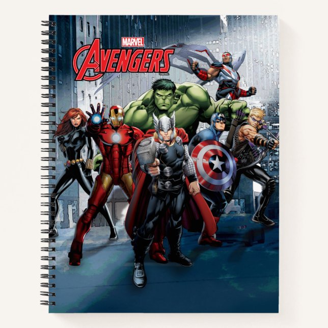 Avengers Classics | Thor Leading Avengers Notebook (Front)