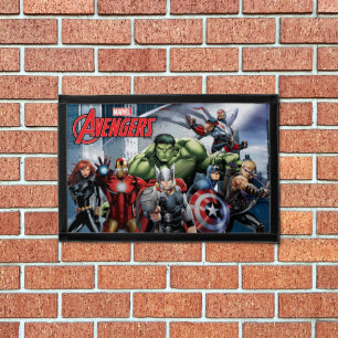 Avengers Classics   Thor Leading Avengers Pennant