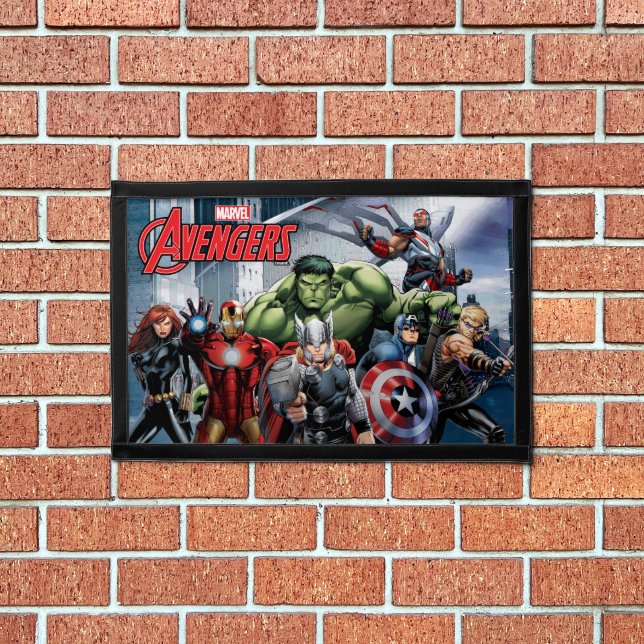 Avengers Classics | Thor Leading Avengers Pennant (Insitu 1)