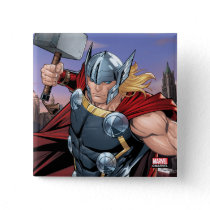 Avengers Classics | Thor Leaping With Mjolnir Button
