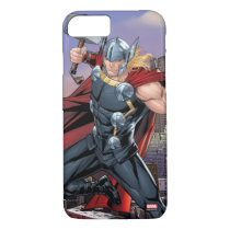 Avengers Classics | Thor Leaping With Mjolnir iPhone 8/7 Case