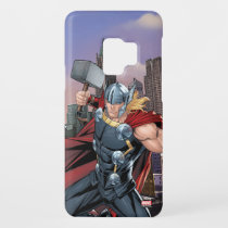 Avengers Classics | Thor Leaping With Mjolnir Case-Mate Samsung Galaxy S9 Case