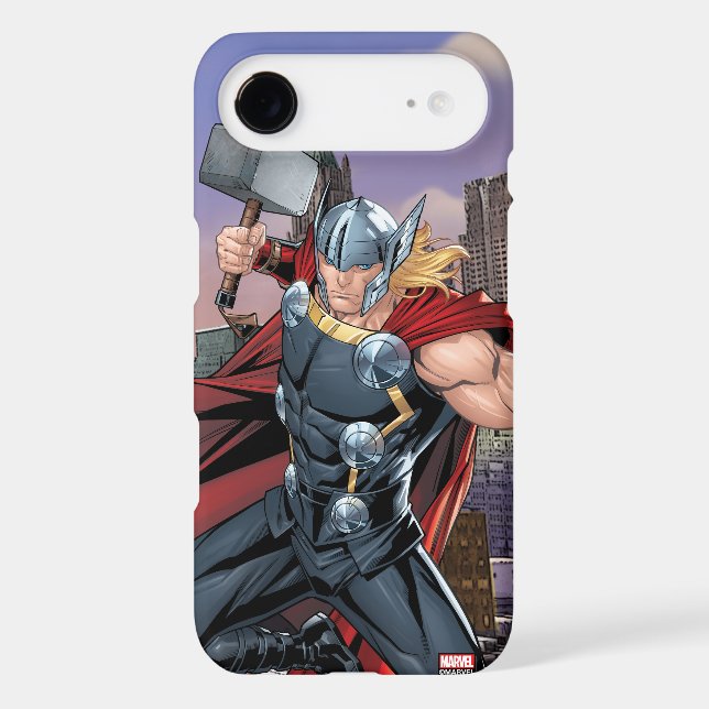 Avengers Classics | Thor Leaping With Mjolnir Case-Mate Samsung Galaxy Case (Back)
