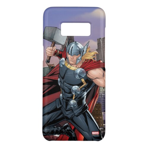 Avengers Classics  Thor Leaping With Mjolnir Case_Mate Samsung Galaxy S8 Case