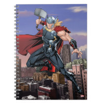 Avengers Classics | Thor Leaping With Mjolnir Notebook