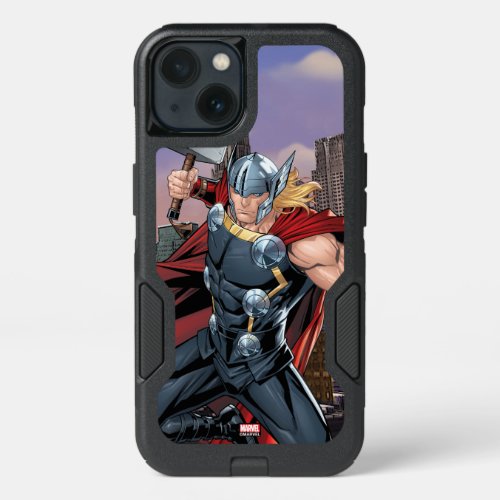 Avengers Classics  Thor Leaping With Mjolnir iPhone 13 Case