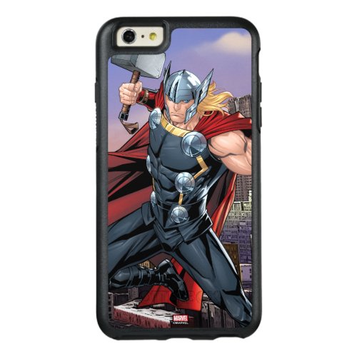 Avengers Classics  Thor Leaping With Mjolnir OtterBox iPhone 66s Plus Case