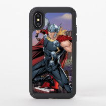 Avengers Classics | Thor Leaping With Mjolnir Speck iPhone X Case