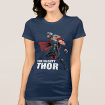 Avengers Classics | Thor Leaping With Mjolnir T-Shirt