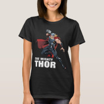 Avengers Classics | Thor Leaping With Mjolnir T-Shirt