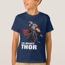 Avengers Classics | Thor Leaping With Mjolnir T-Shirt