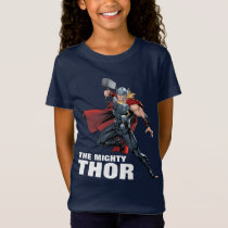 Avengers Classics | Thor Leaping With Mjolnir T-Shirt