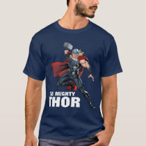 Avengers Classics | Thor Leaping With Mjolnir T-Shirt