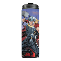Avengers Classics | Thor Leaping With Mjolnir Thermal Tumbler