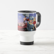 Avengers Classics | Thor Leaping With Mjolnir Travel Mug
