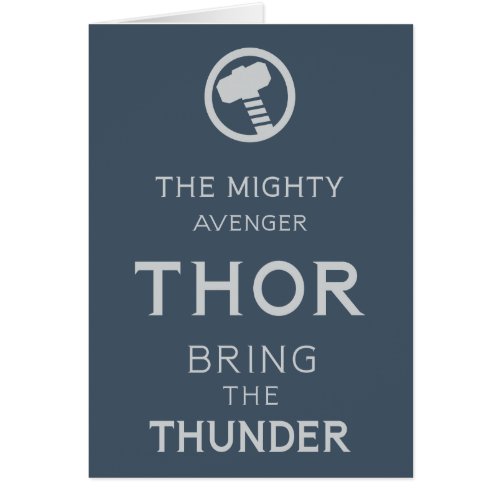 Avengers Classics  Thor Typography