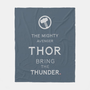 Avengers Classics   Thor Typography Fleece Blanket