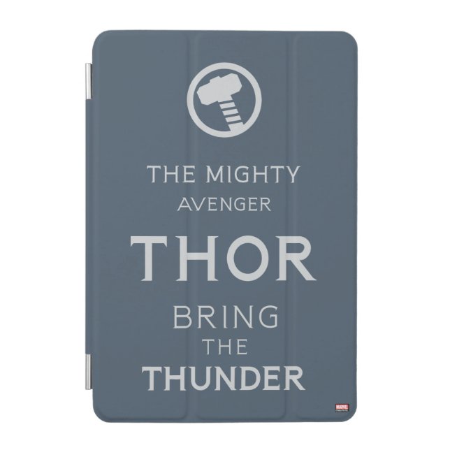 Avengers Classics | Thor Typography iPad Mini Cover (Front)