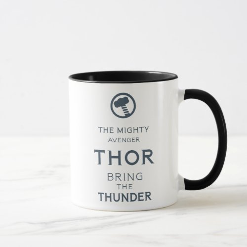 Avengers Classics  Thor Typography Mug