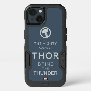 Avengers Classics Thor Typography iPhone 13 Case