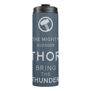 Avengers Classics   Thor Typography Thermal Tumbler