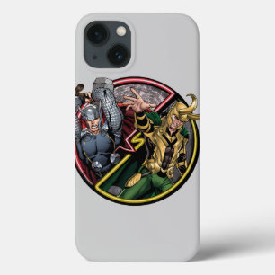 Avengers Classics Thor Versus Loki iPhone 13 Case