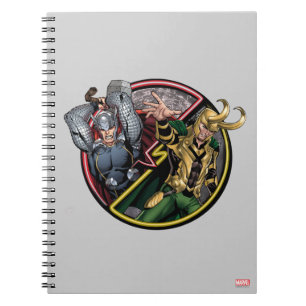 Avengers Classics Thor Versus Loki Notebook