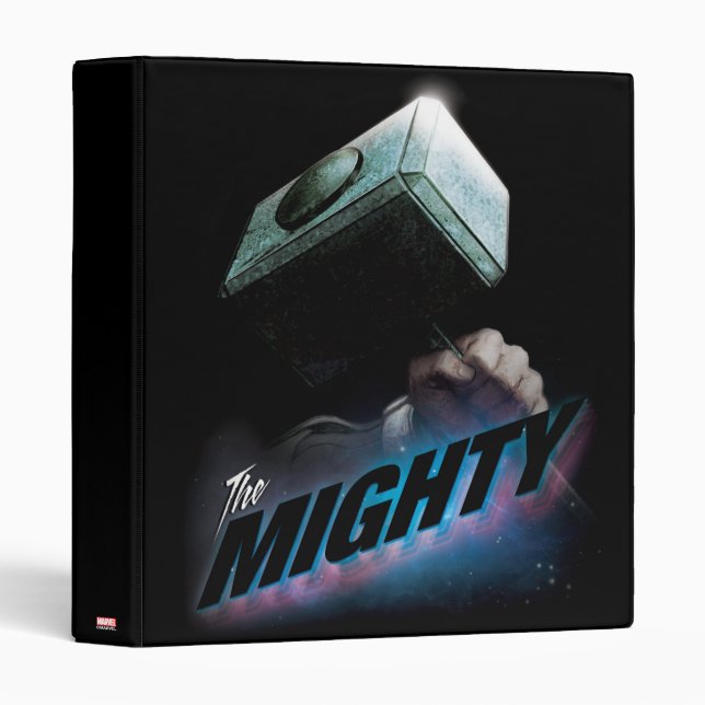 Avengers Classics | Thor's Hammer Bold Graphic 3 Ring Binder (Front/Spine)