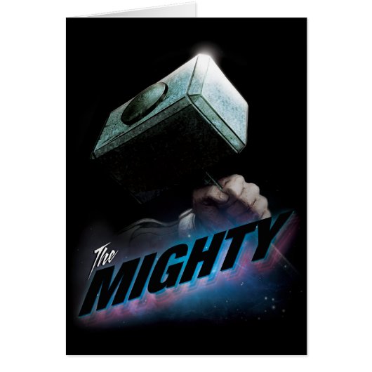 Avengers Classics | Thor's Hammer Bold Graphic Cards (Front)