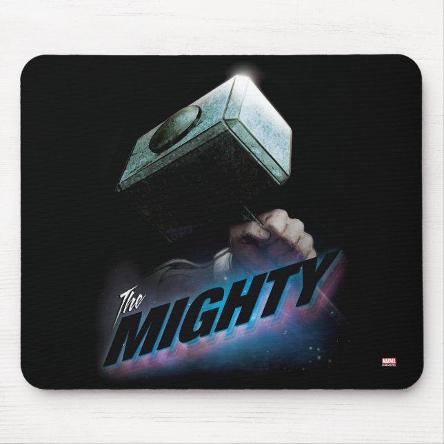 Avengers Classics | Thor's Hammer Bold Graphic Mouse Pad (Front)