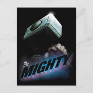 Avengers Classics Thor's Hammer Bold Graphic Postcard