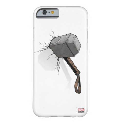 Avengers Classics  Thors Hammer Struck Barely There iPhone 6 Case