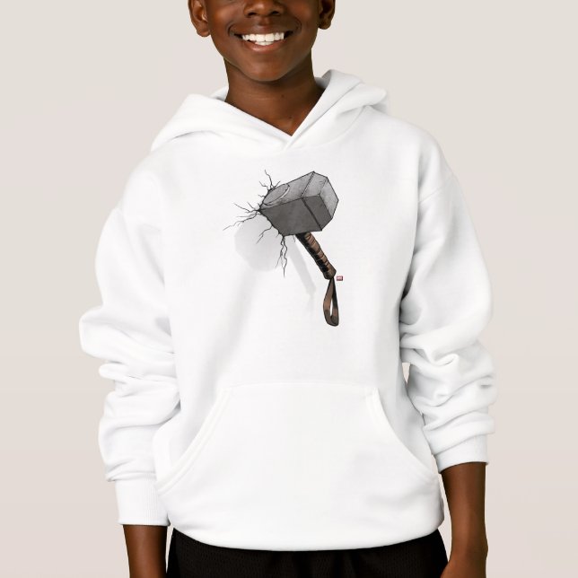 Avengers Classics | Thor's Hammer Struck Hoodie (Front)