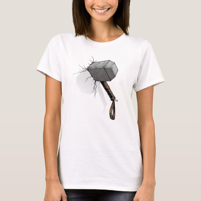 Avengers Classics | Thor's Hammer Struck T-Shirt (Front)