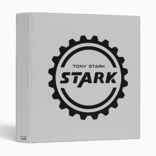 Avengers Classics   Tony Stark Gear Logo 3 Ring Binder