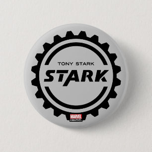 Avengers Classics   Tony Stark Gear Logo Button