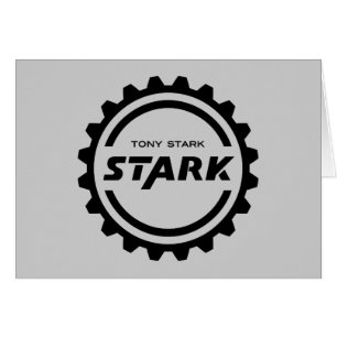 Avengers Classics Tony Stark Gear Logo Cards