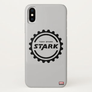 Avengers Classics Tony Stark Gear Logo iPhone X Case