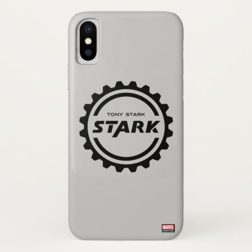 Avengers Classics  Tony Stark Gear Logo iPhone X Case