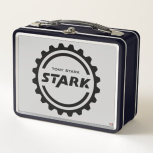 Avengers Classics Tony Stark Gear Logo Metal Lunch Box