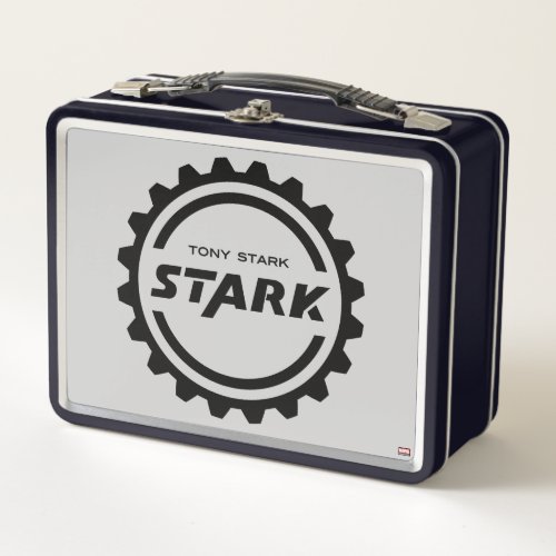 Avengers Classics  Tony Stark Gear Logo Metal Lunch Box